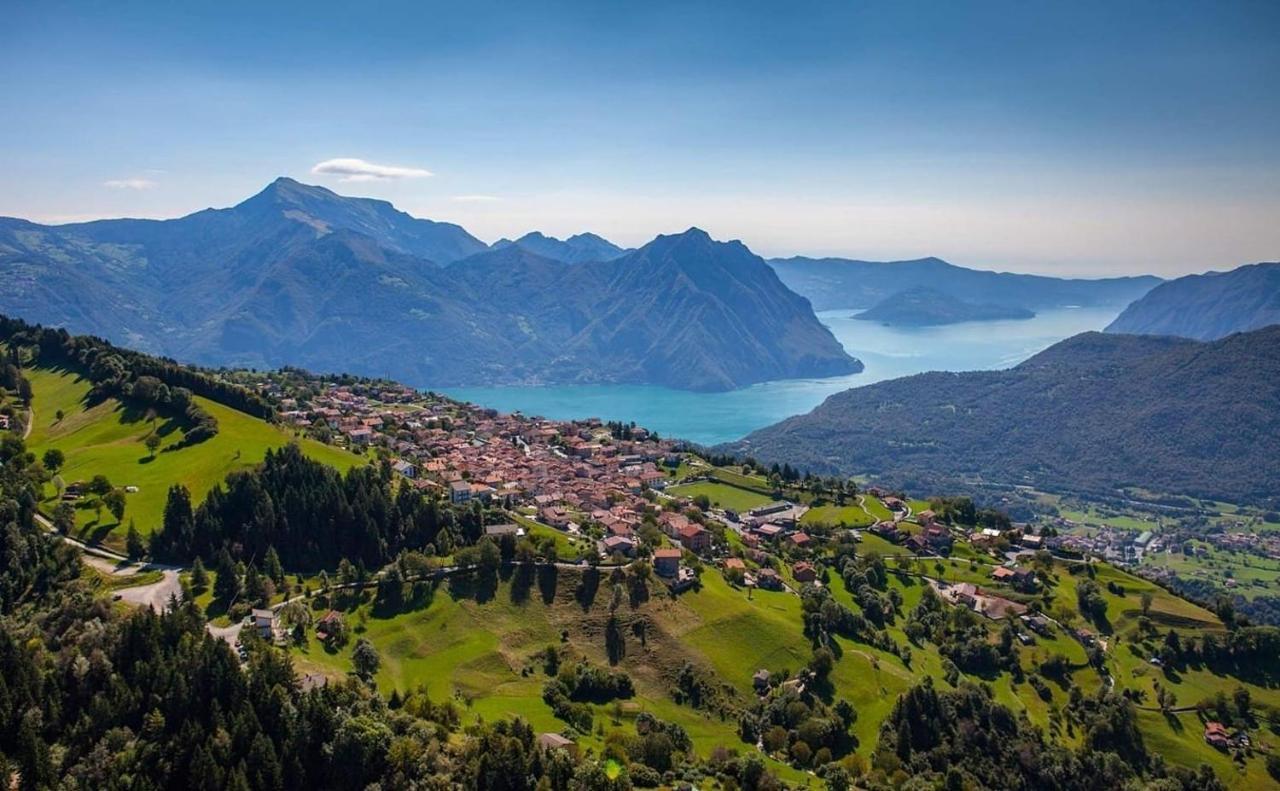 Attic House Mountain Lake Iseo Hospitality Bossico Dış mekan fotoğraf